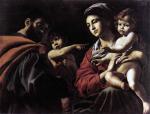 Джованни Баттиста Караччоло (Баттистелло). Святое семейство со Св. Иоанном. Около 1635. БТГ фонд. Лихтенштейн
